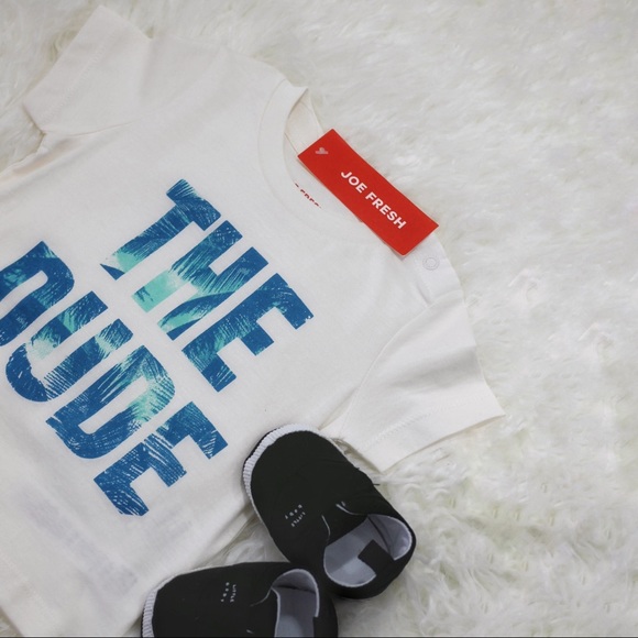 Joe Fresh Other - 🐥New Joe Fresh Graphic The Dude Off White Tee